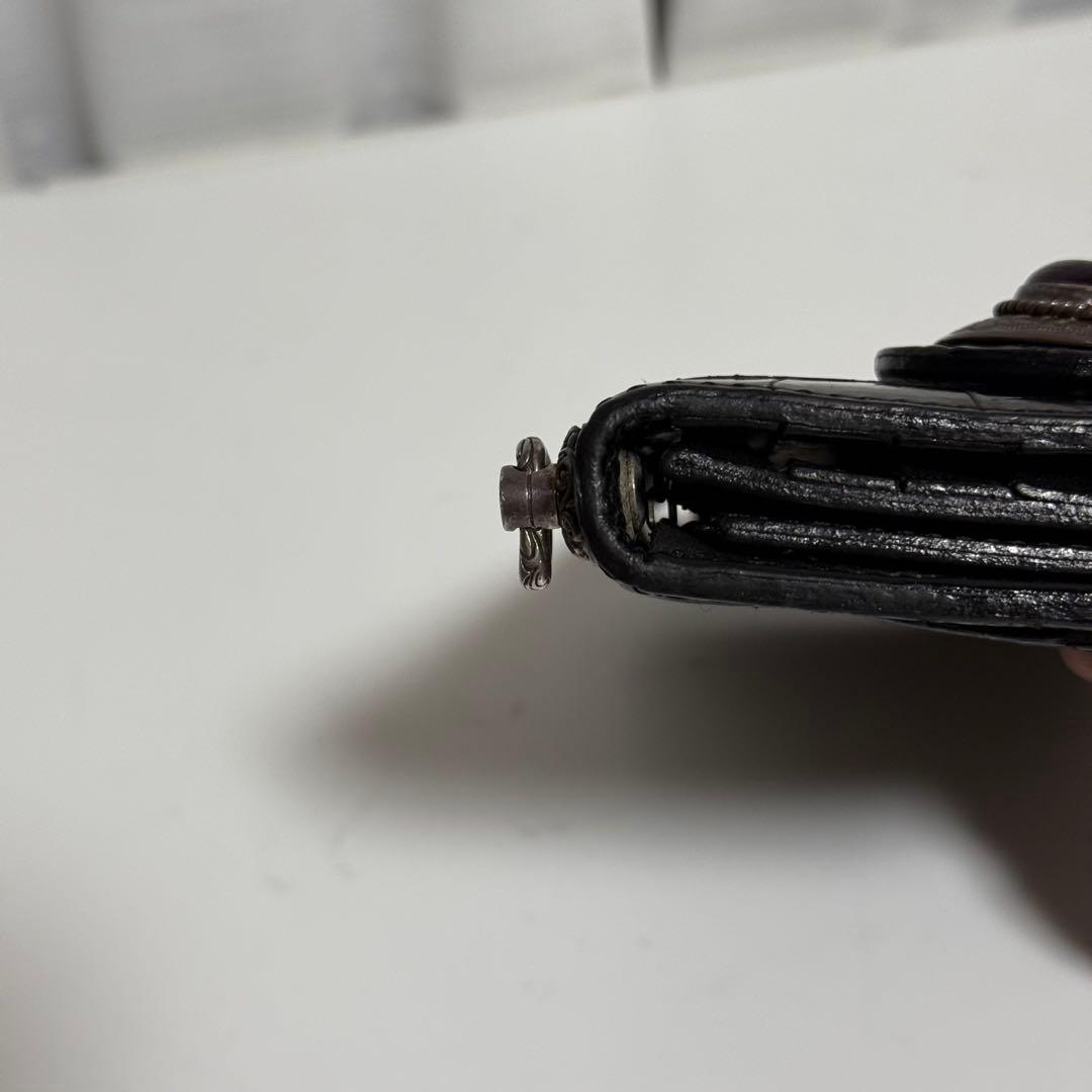 ⭐️極美品⭐️　KC’s　クロコダイル　貴石　長財布　ブラック　ユニセックス