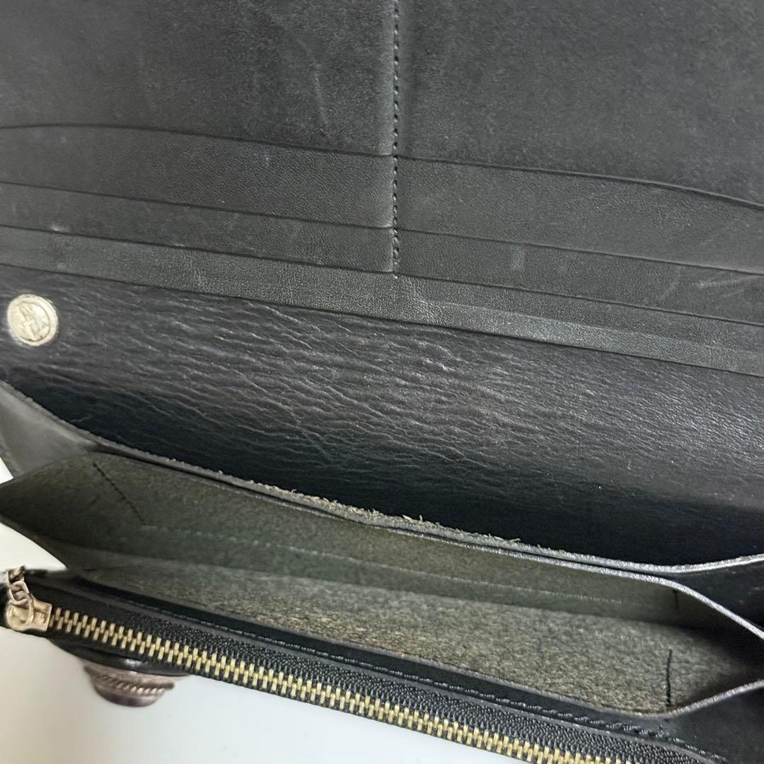 ⭐️極美品⭐️　KC’s　クロコダイル　貴石　長財布　ブラック　ユニセックス