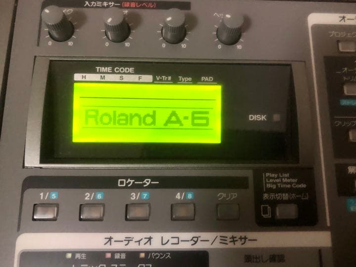 送料込み　ROLAND A6 VIDEO Canvas
