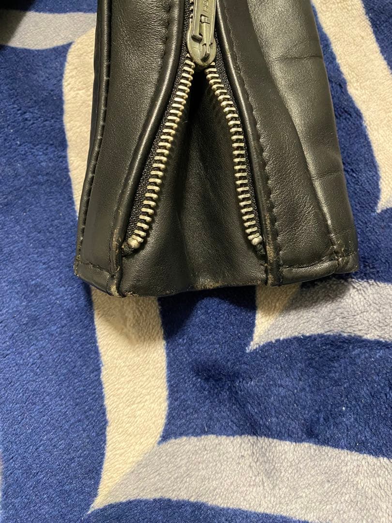 【PELTATA 】Schott レザーライダースジャケット 34