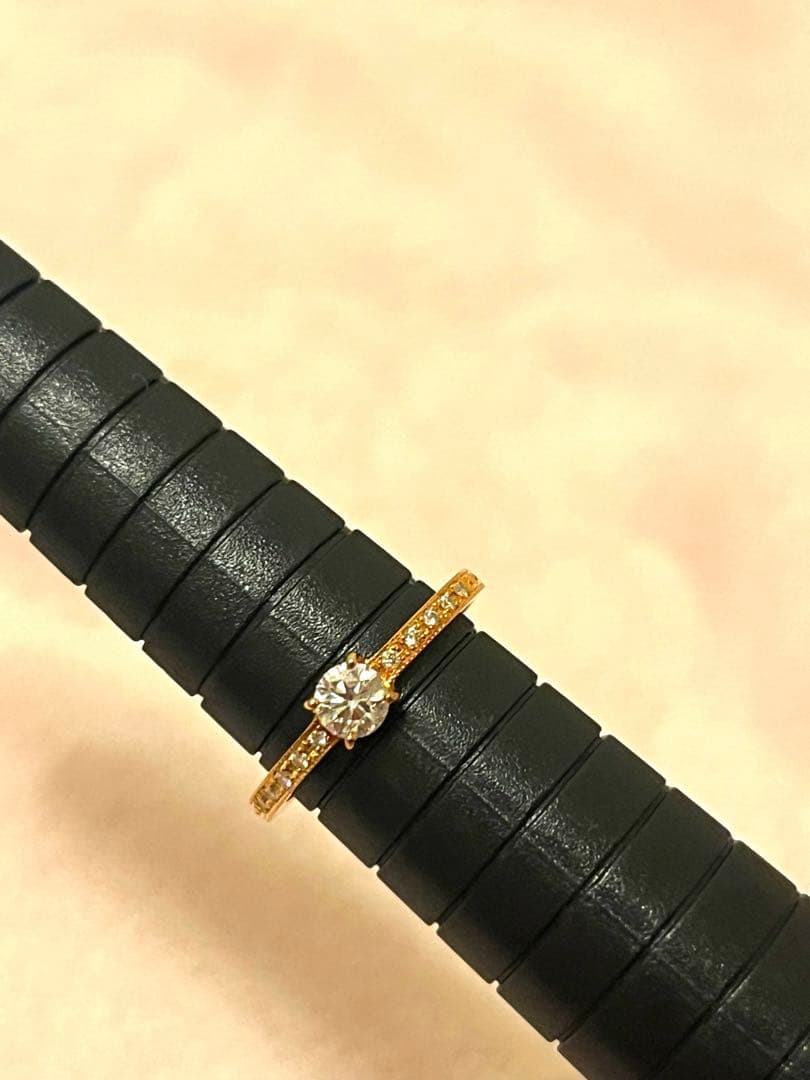 美品　18k リング　ダイヤモンド
