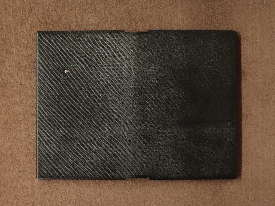 【GW限定価格】 T•MBH 葉合せ 名刺カードケース ヴォリンカ 黒