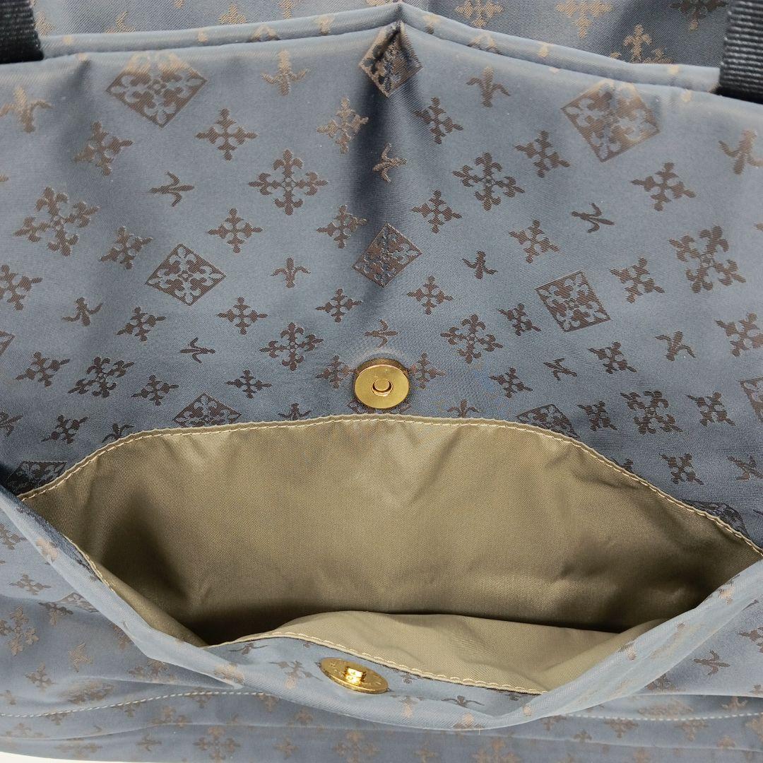 8-12 russet ラシット　ネイビー ボストンバッグ