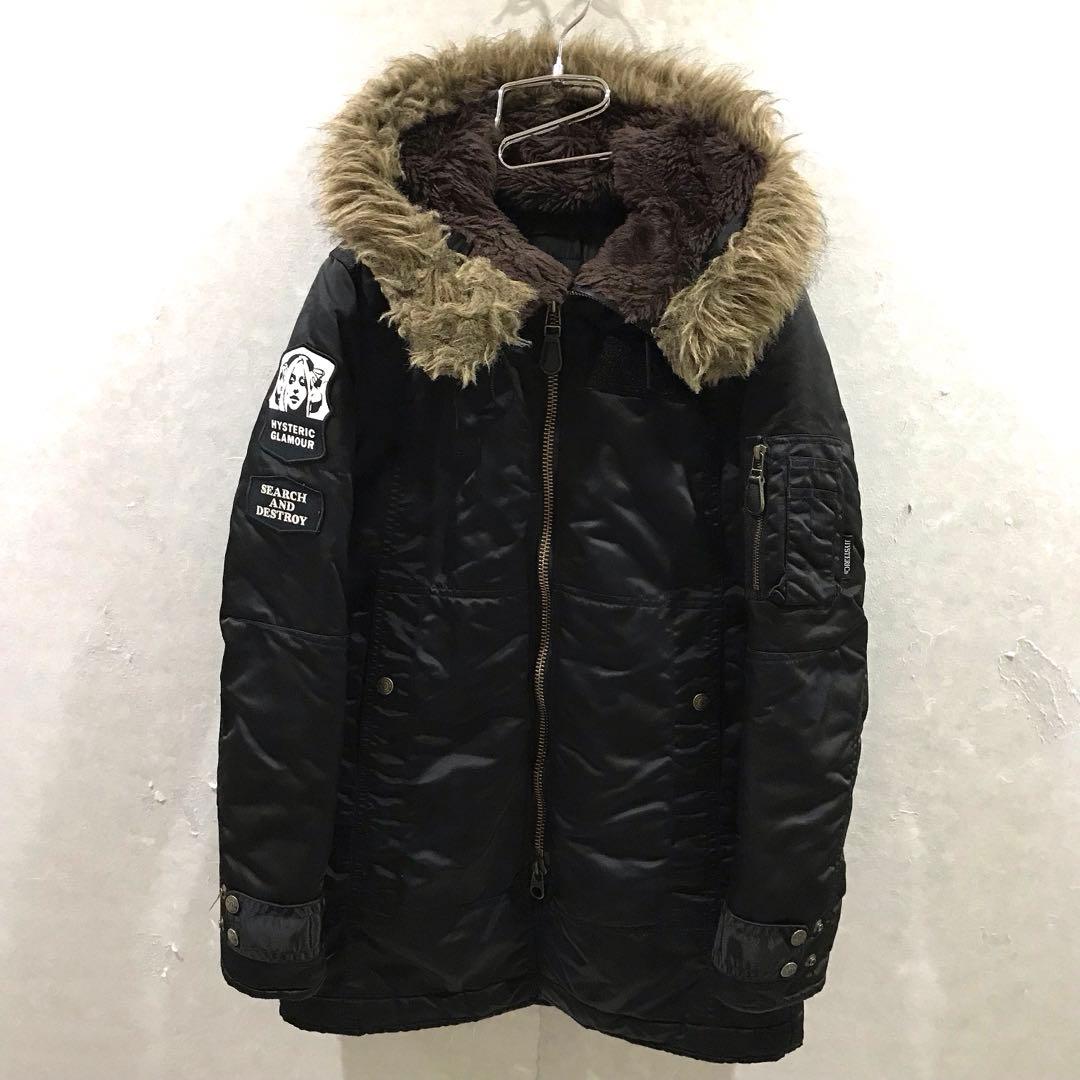 HYSTERIC GLAMOUR N-3B モッズコート ブルゾン 美品 フリー