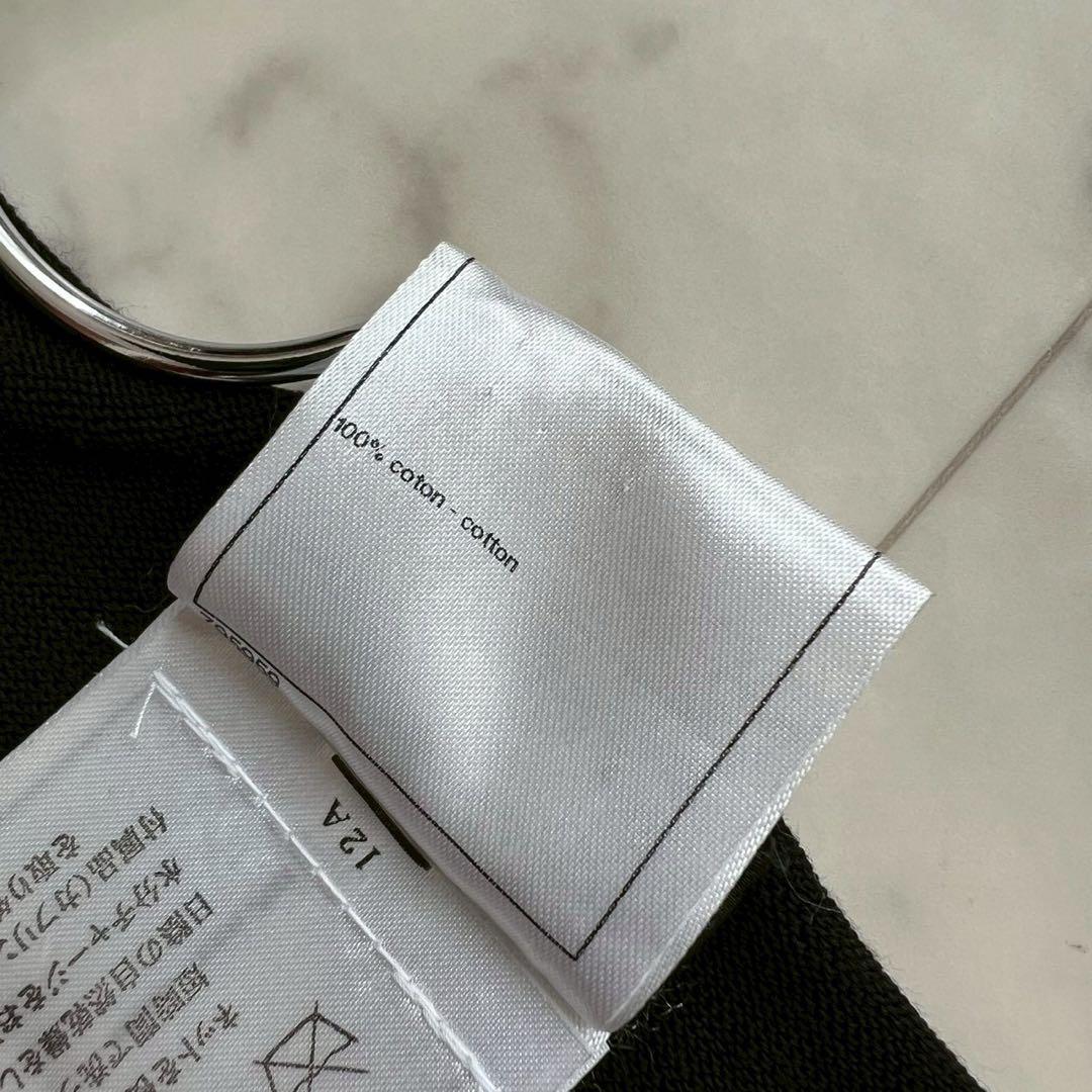 CHANEL ニットワンピース ウエストギャザー ココマークチャーム 40