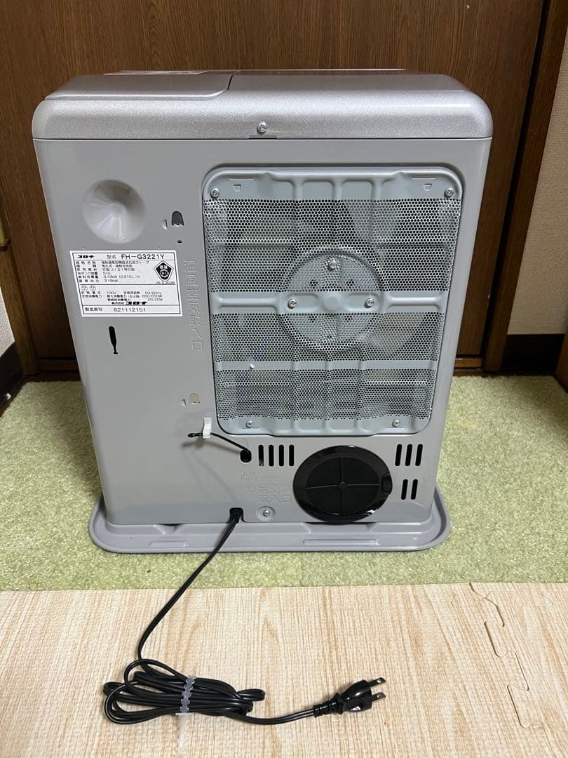 冬支度！CORONA 石油ファンヒーター FH-G3221Y-S
