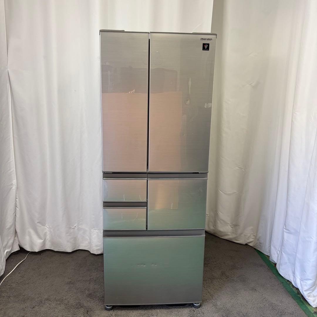 ★23　冷蔵庫　SHARP　大型　500-600ℓ　フレンチドア　安い　設置無料