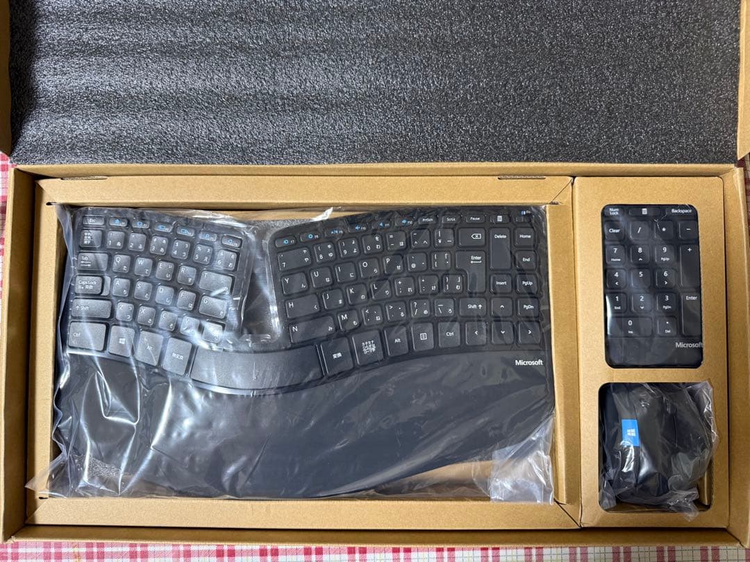 鈴*木様 Microsoft エルゴノミクスキーボード無線 テンキー マウス