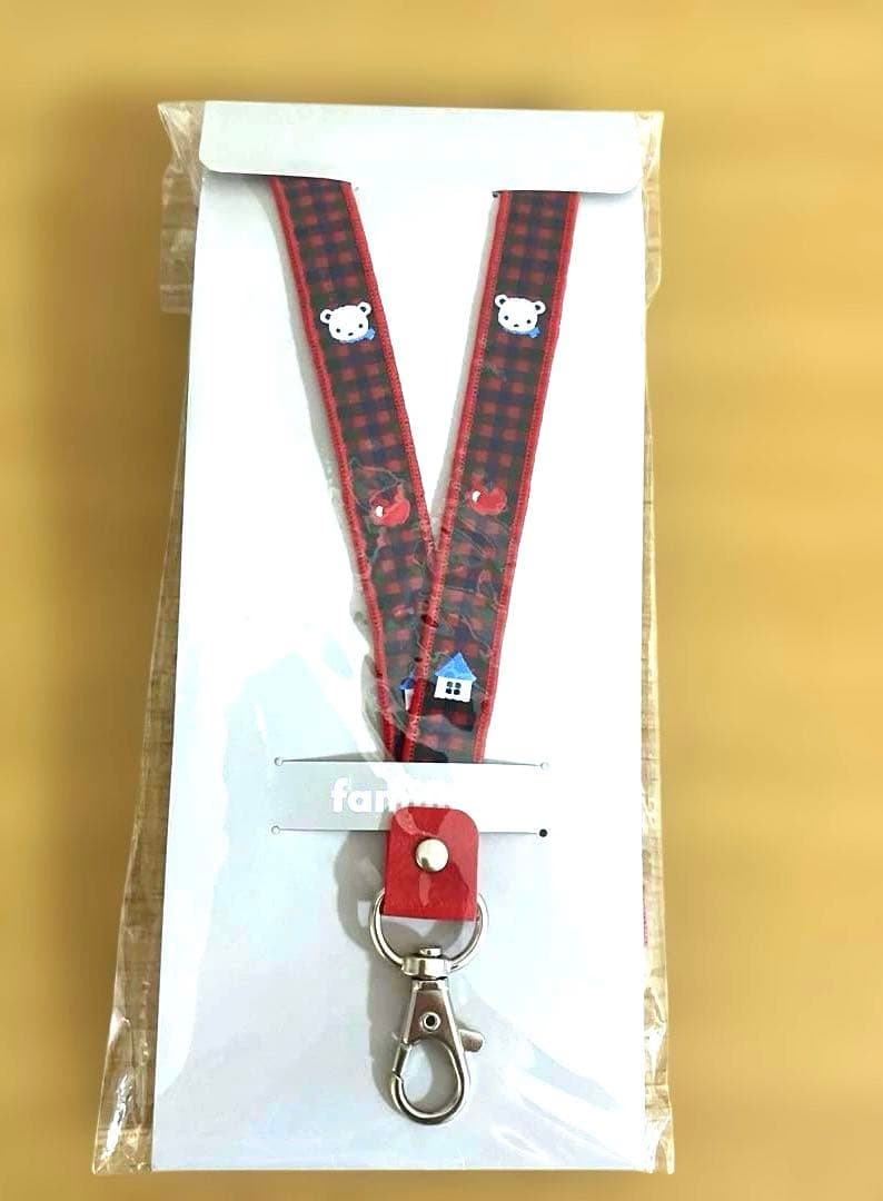 未使用　ファミリア　ネックストラップ