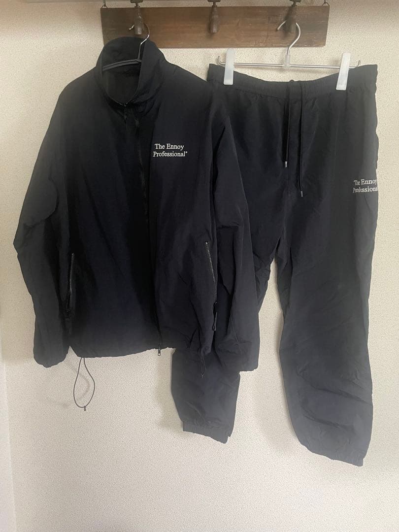 ennoy シャカシャカ NYLON TRACK SUIT セットアップ