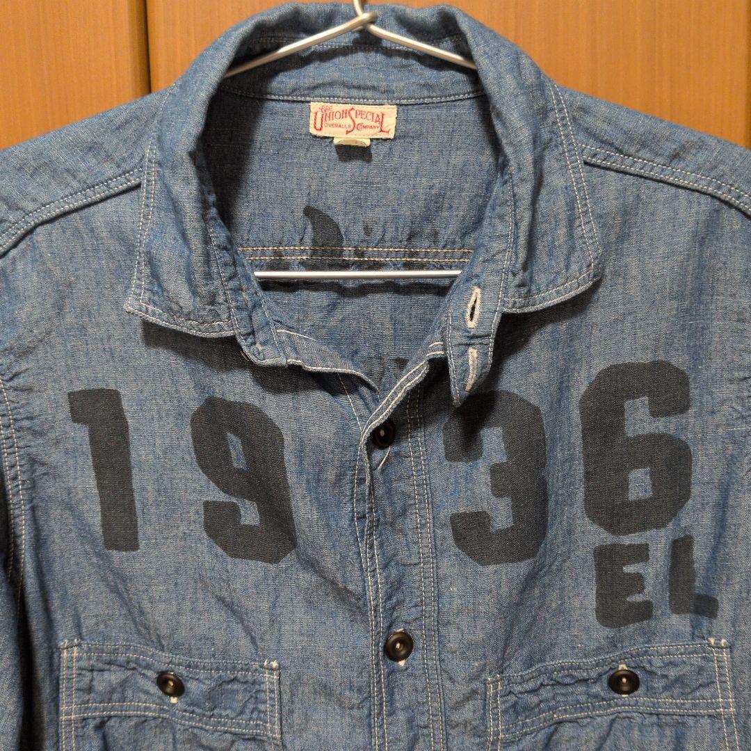 フリーホイーラーズシャンブレーシャツsize15