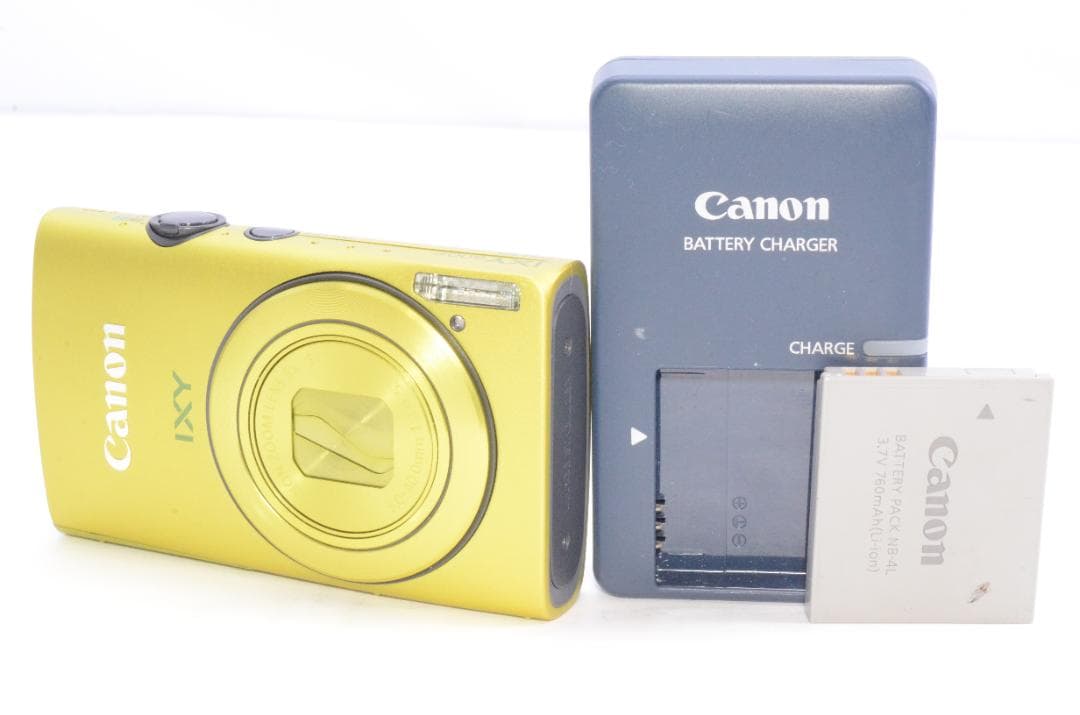 キャノン Canon IXY 600F イエロー コンパクトデジタルカメラ