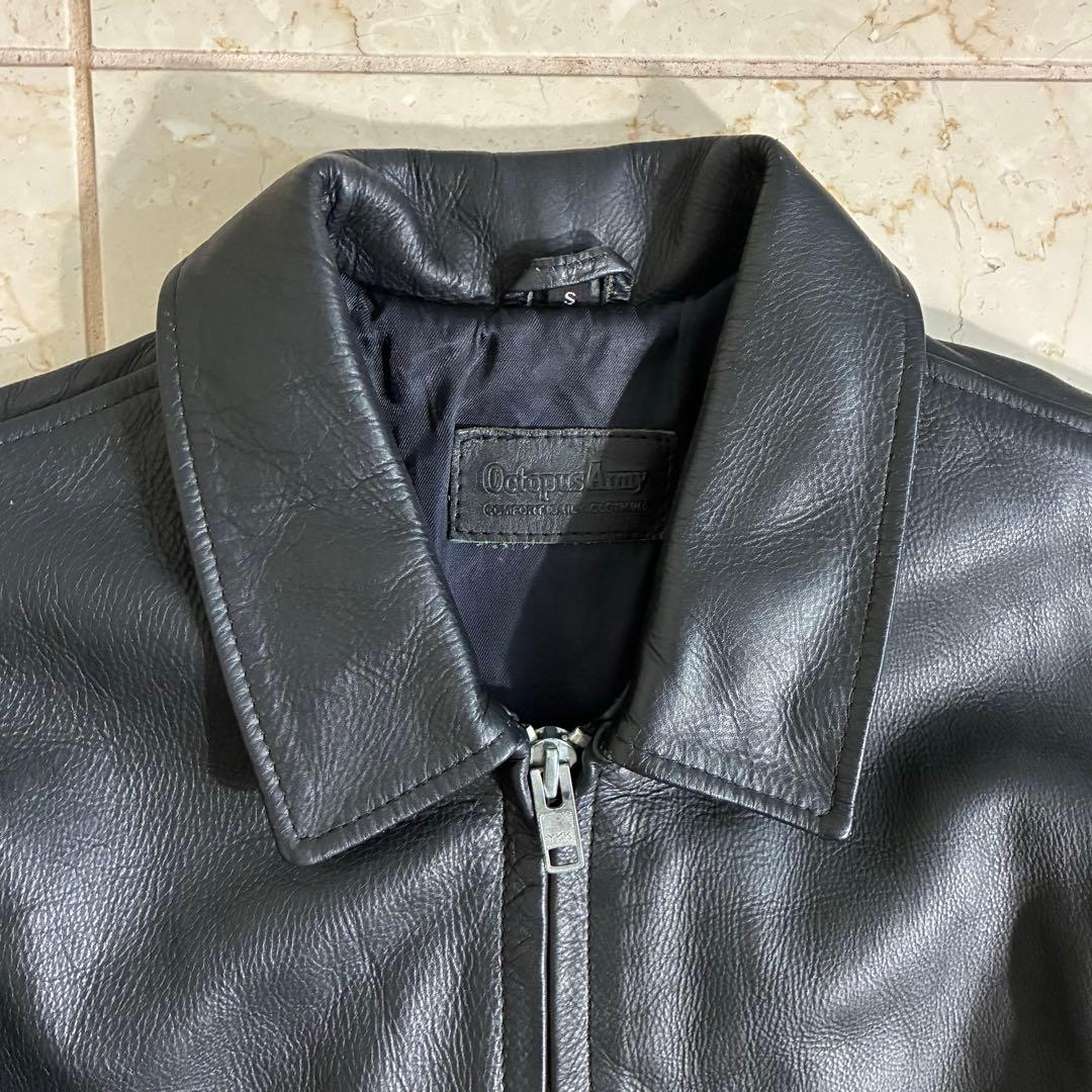 短丈 90's OLD レザージャケット ライダース