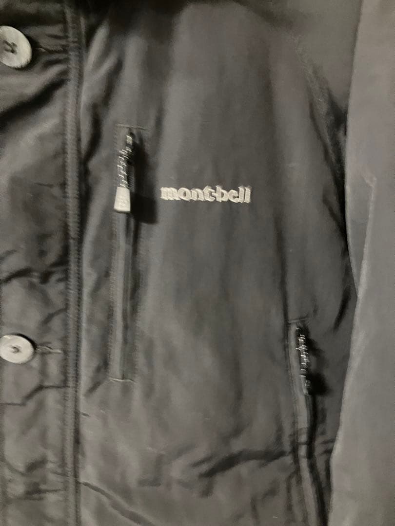 モンベル　ハスキーコート　Mサイズ ブラック　ダウンコート