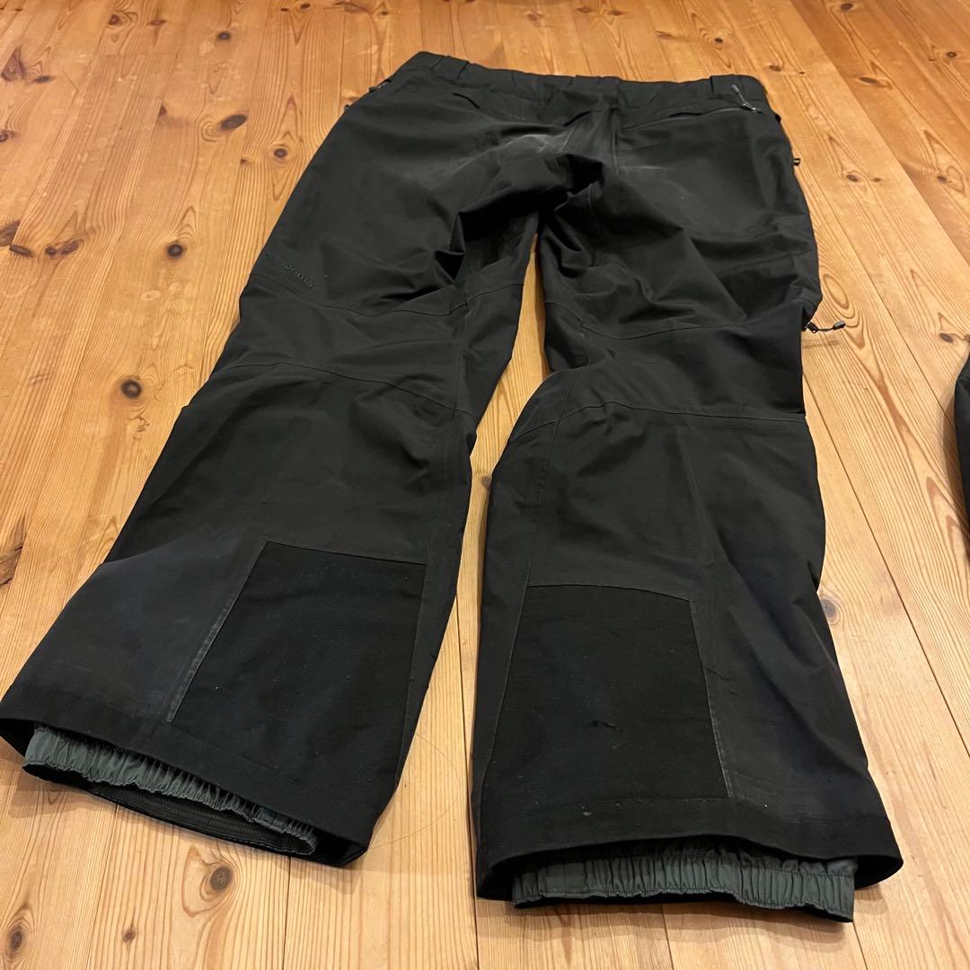 patagonia パウダーボウル黒M上下　人気サイズ