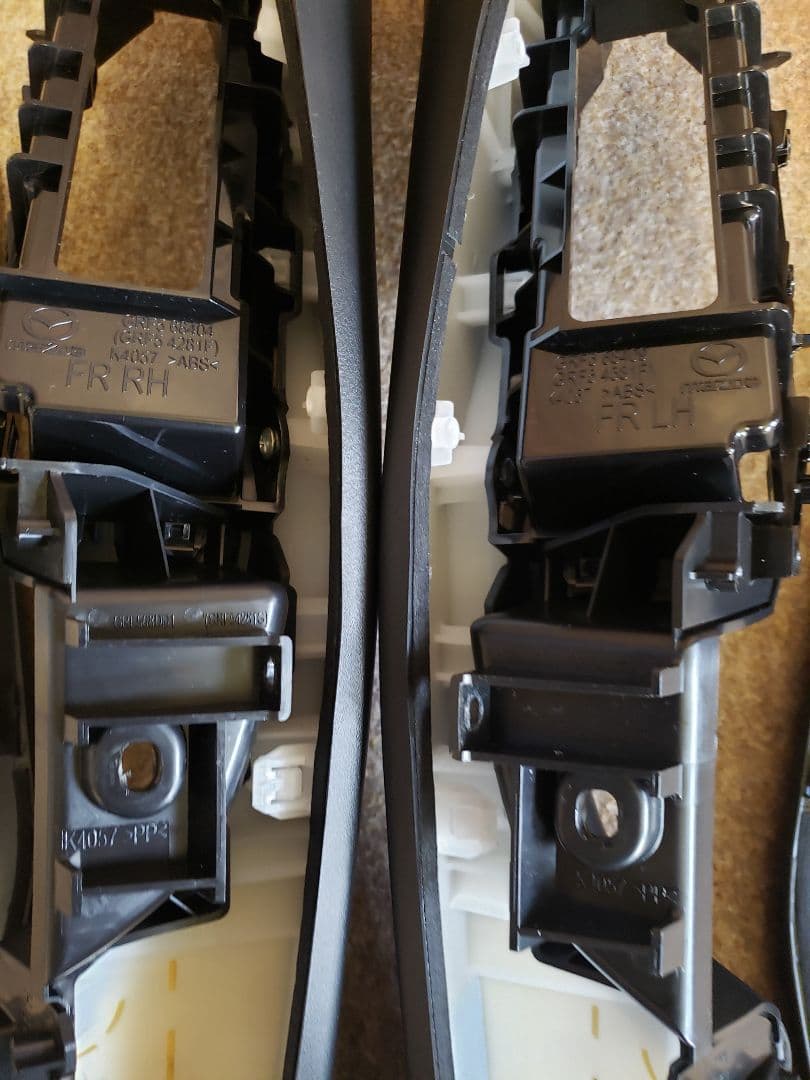 専用　mazda6 アテンザワゴン　後期 内装 トリムパーツ 黒　セット