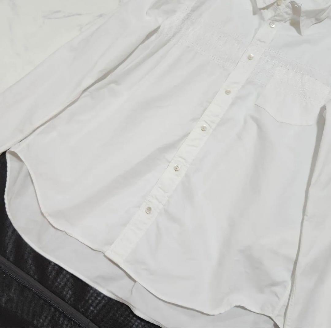 あ*可様 【週末値引】sacai センター刺繍タイプライターシャツ Lサイズ相当