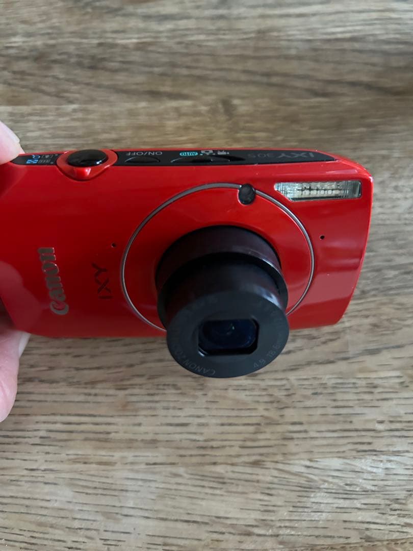 Canon IXY 30S レッド 本体と付属品