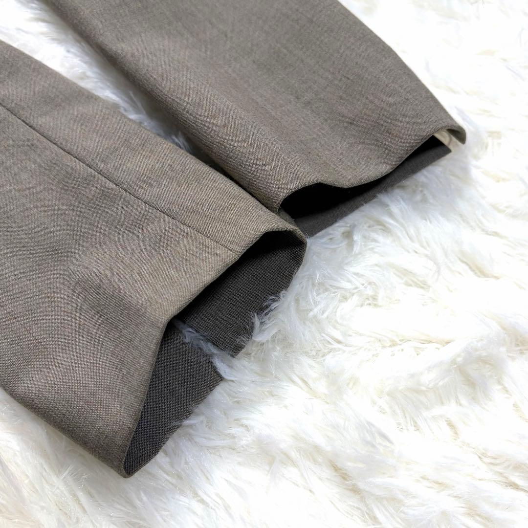 【美品】グリーンレーベルリラクシング カチリラ ノーラペル ワイドパンツ 36