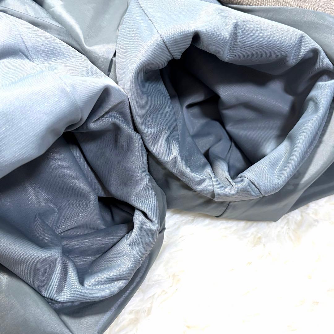 【美品】グリーンレーベルリラクシング カチリラ ノーラペル ワイドパンツ 36