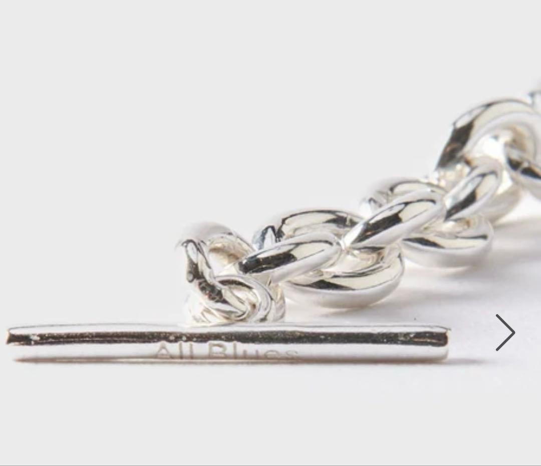 【人気】ALL BLUES オールブルース　ネックレス　ダブルチェーン