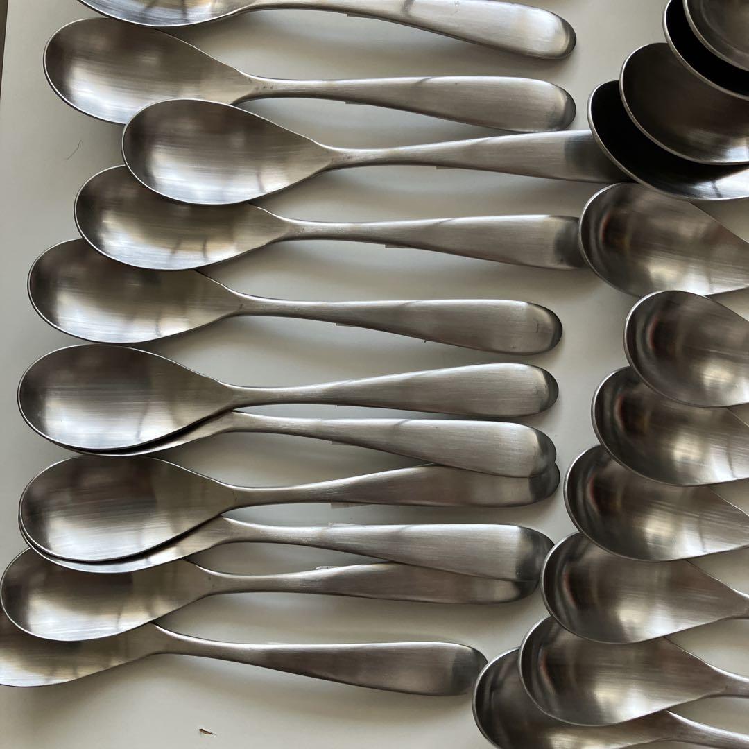 燕190 ナイフ スプーン大小 フォーク大小 レスト 各30 マドラー 10