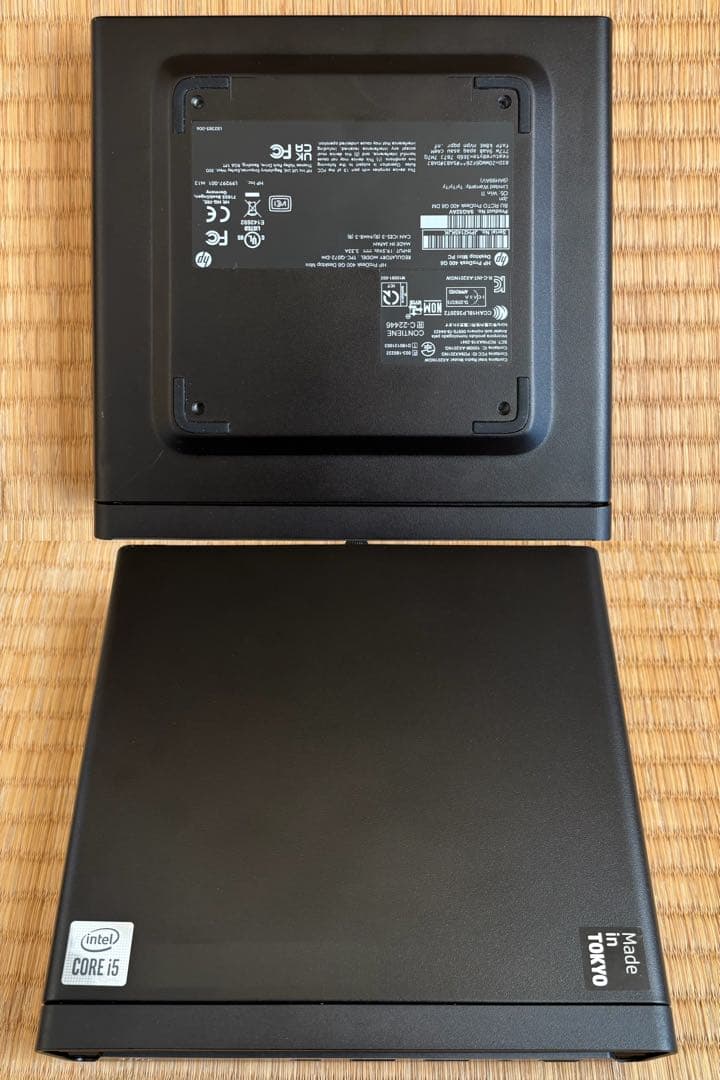 HP ProDesk 400 G6 DM 高速・静音仕様ミニモデルPCです