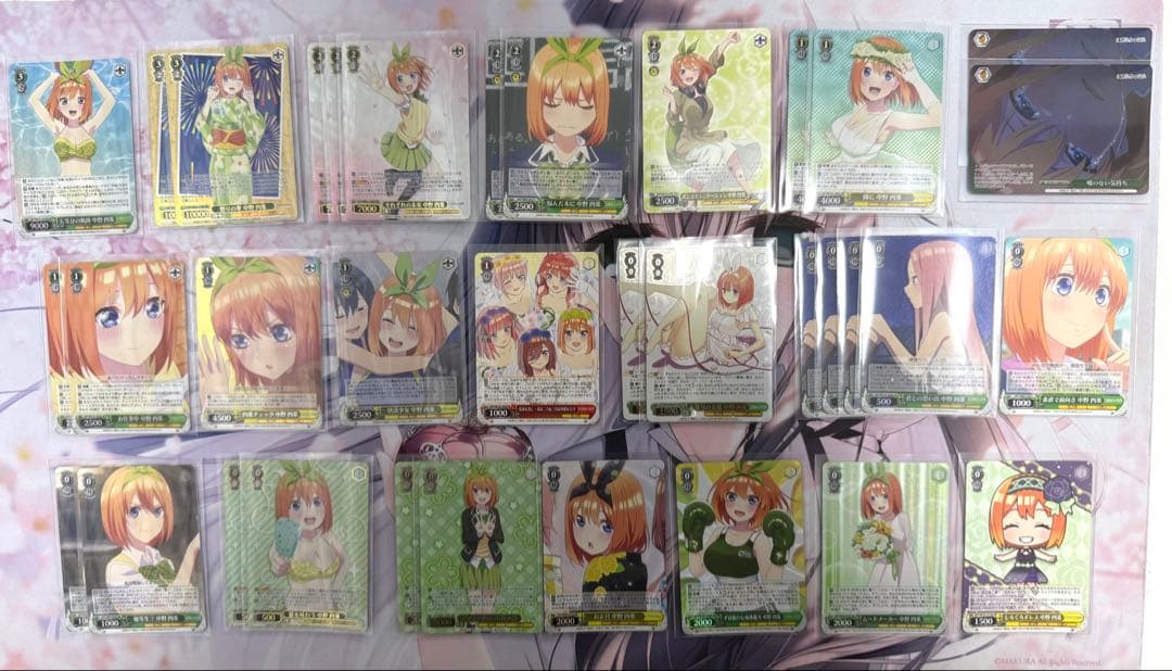 【最終値下げ】ヴァイス　五等分の花嫁　四葉軸フルレアデッキ＋調整パーツ