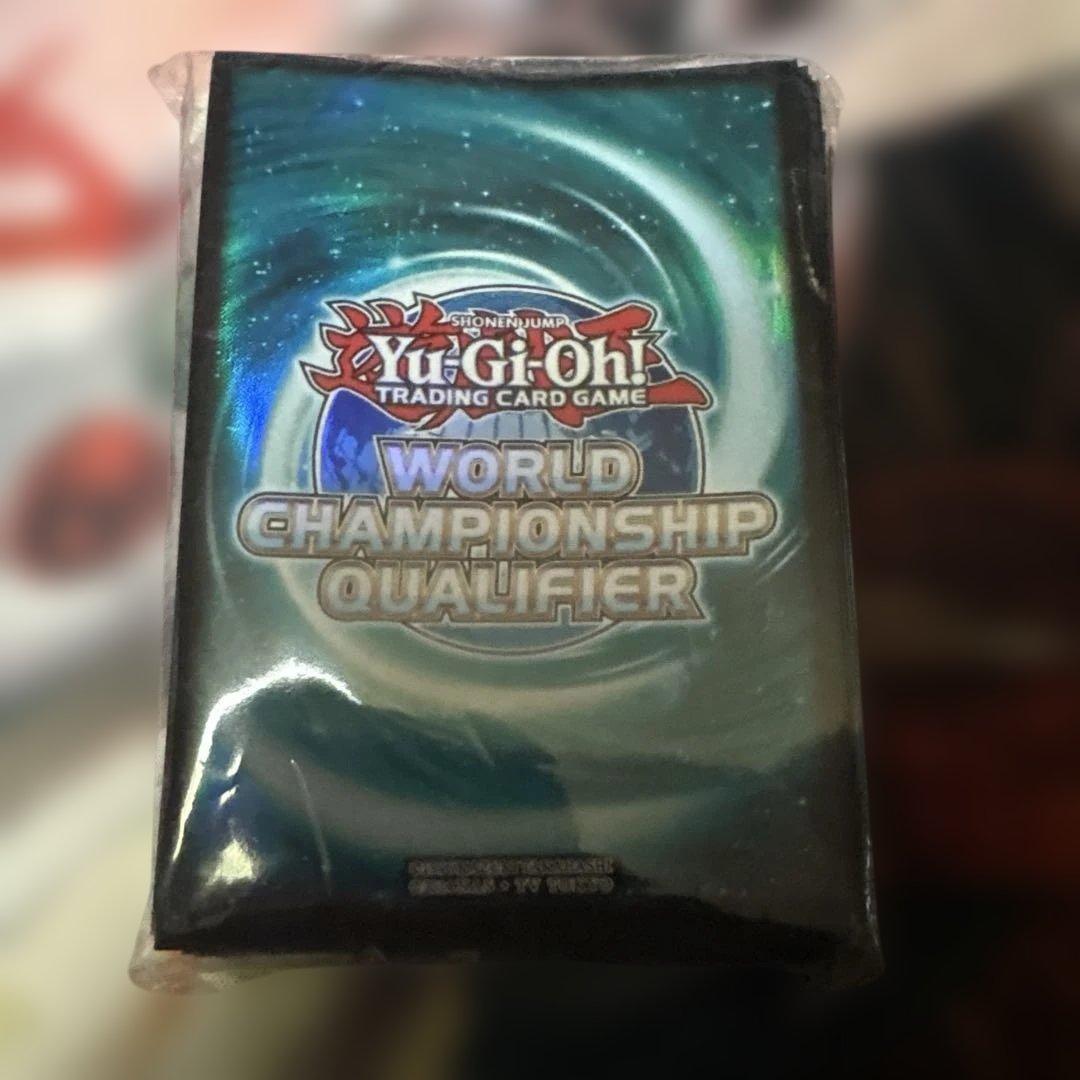 遊戯王　WCQ2017 スリーブ　青緑　ミントグリーン　80枚