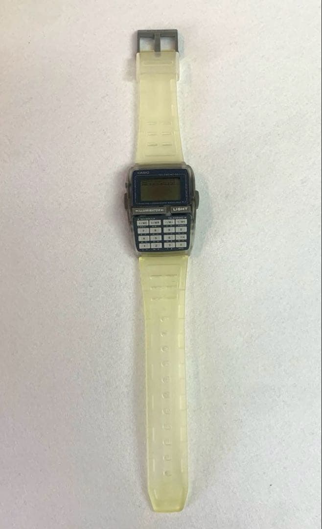 【新品未使用】カシオデータバンク CASIO DBC-63ミッキーデジタル腕時計