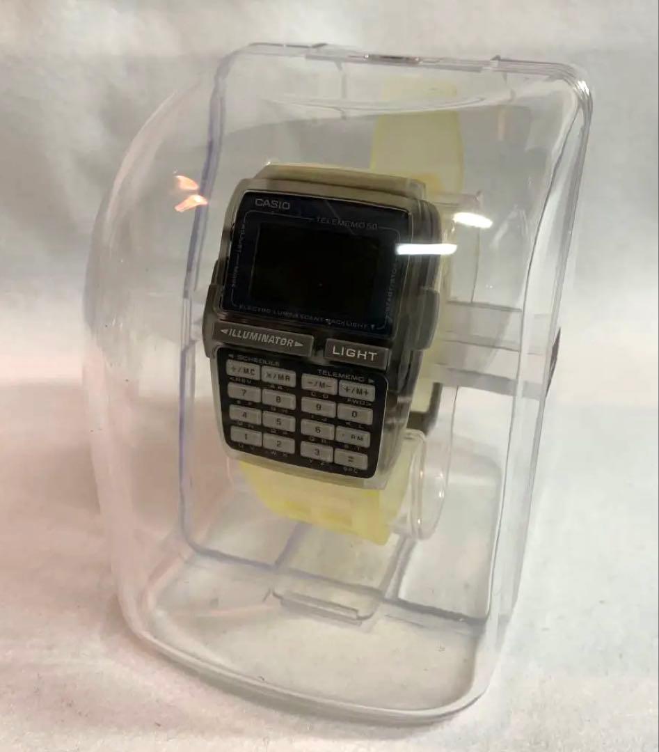 【新品未使用】カシオデータバンク CASIO DBC-63ミッキーデジタル腕時計