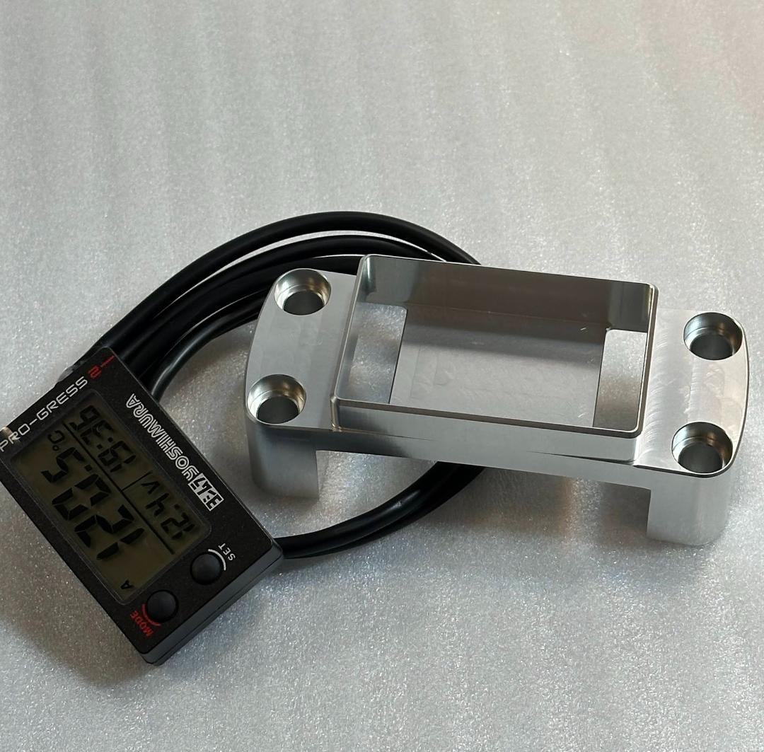 ヨシムラ プログレス2 ハンドルクランプケース アルミビレット a51