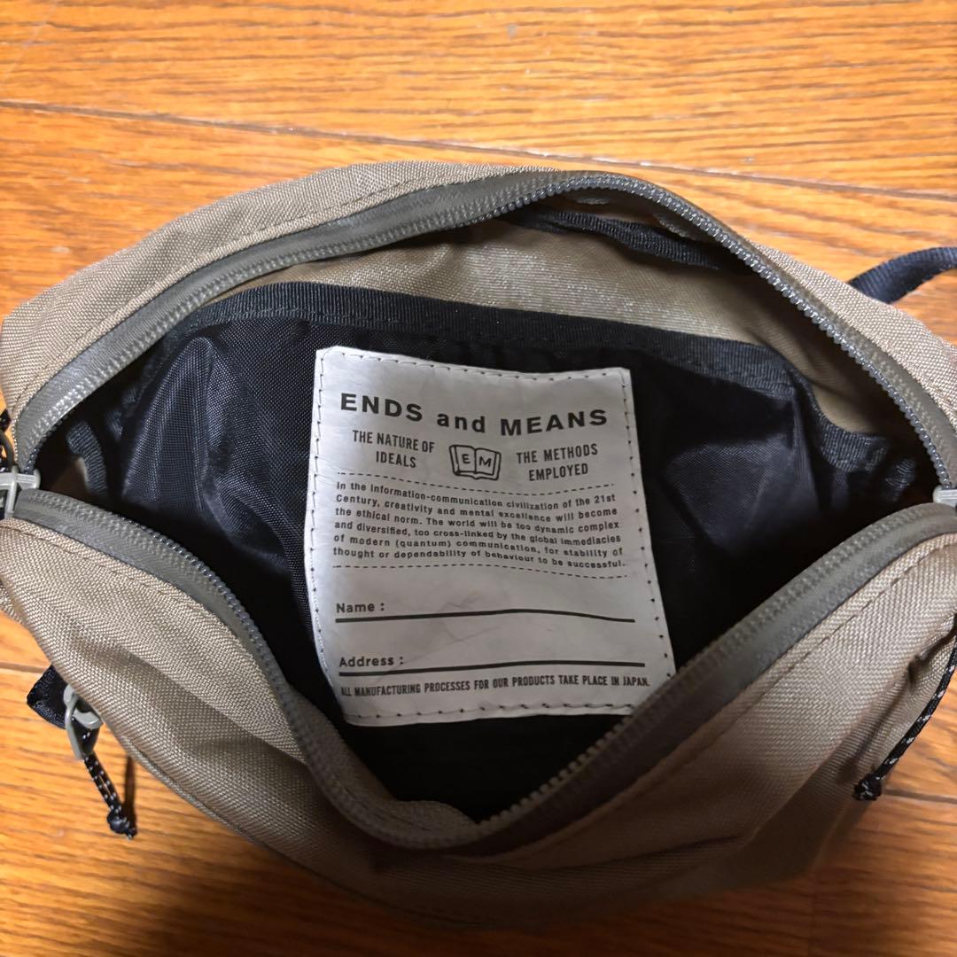 バッグ ENDS and MEANS-Waist Pouch(TAN)