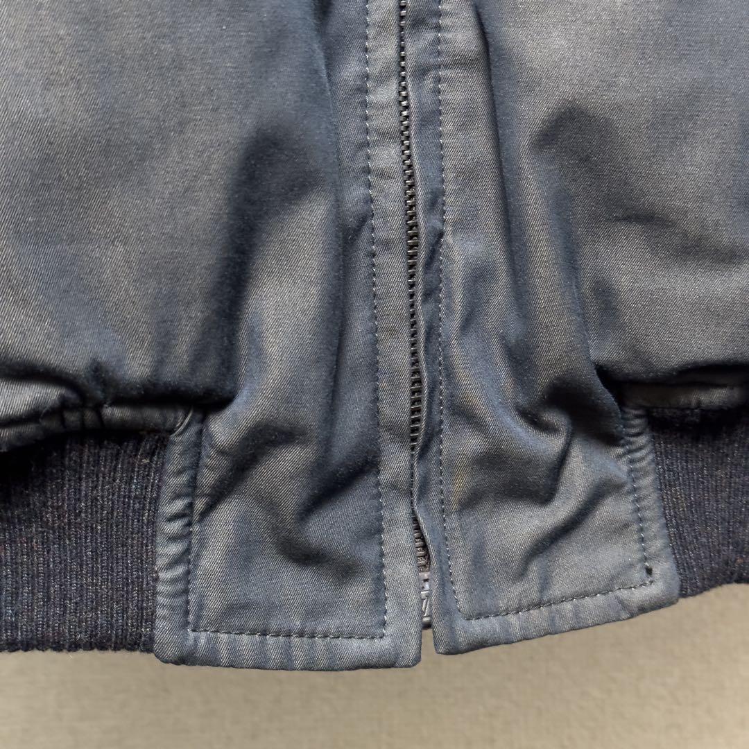 【美品】LOUIS VUITTON フライトジャケット　ブルゾン　ダークグレー