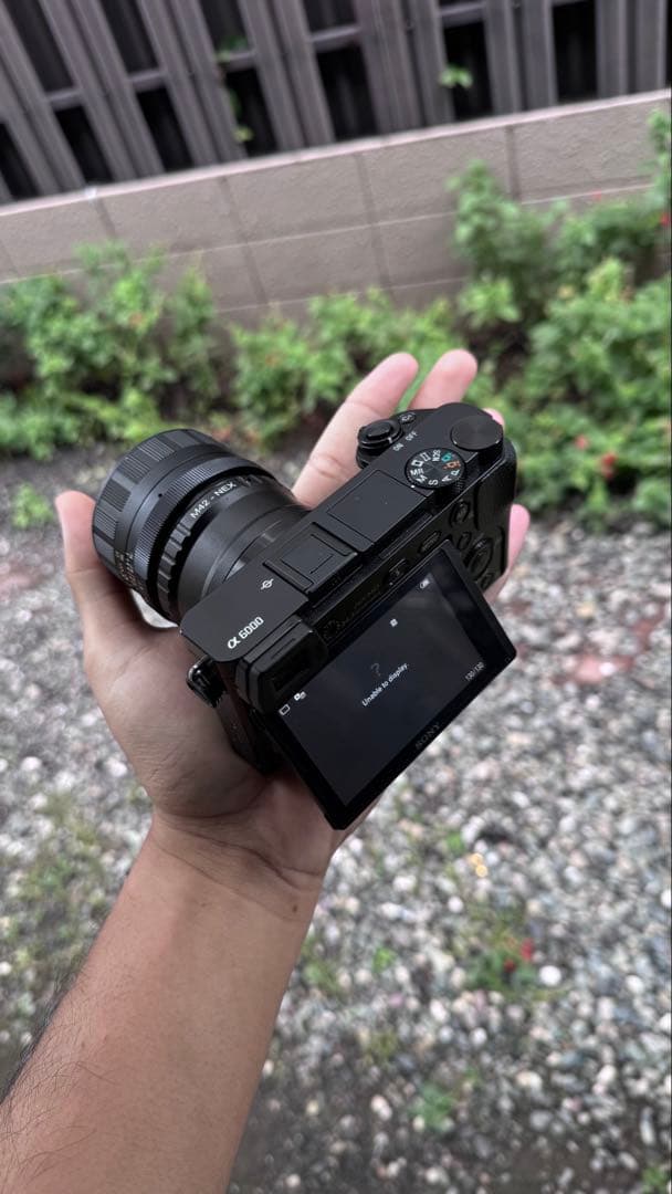 Sony α6000ミラーレス一眼カメラ