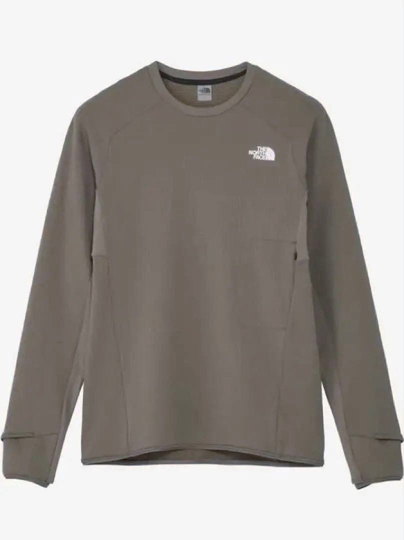 ノースフェイス　サーマルバーサグリッドクルー　サイズM トープ　ロンT