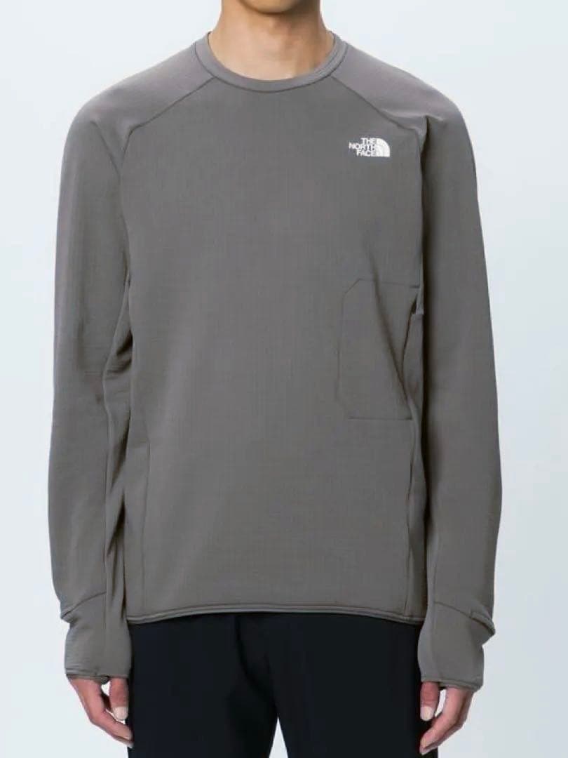 ノースフェイス　サーマルバーサグリッドクルー　サイズM トープ　ロンT