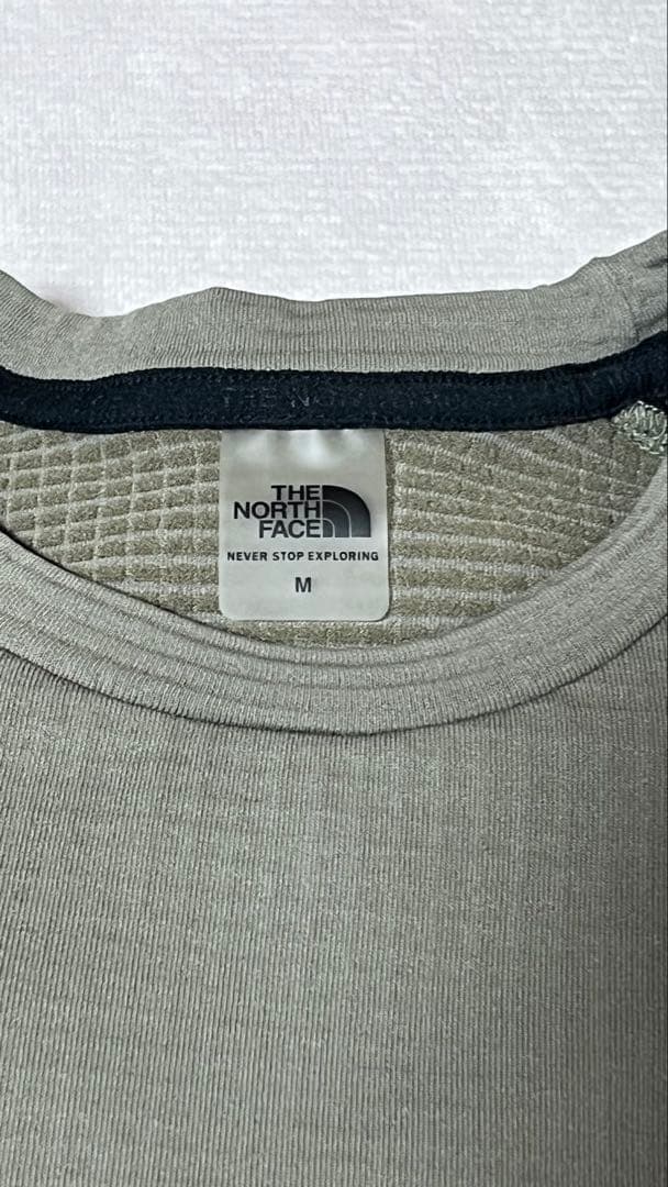 ノースフェイス　サーマルバーサグリッドクルー　サイズM トープ　ロンT