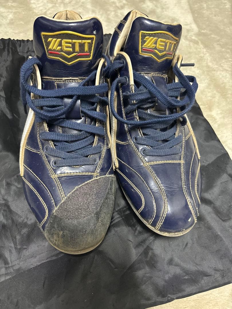 ゼットオーダー 金具スパイク 27.5cm 袋付き