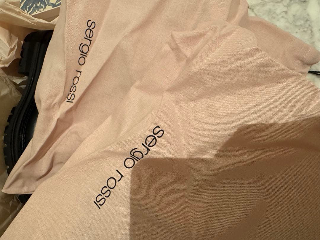 新品　Sergio Rossi セルジオ ロッシ サイドゴアブーツ　38.5