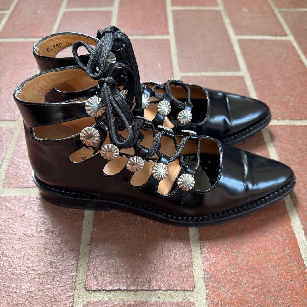 TOGA レースアップシューズ