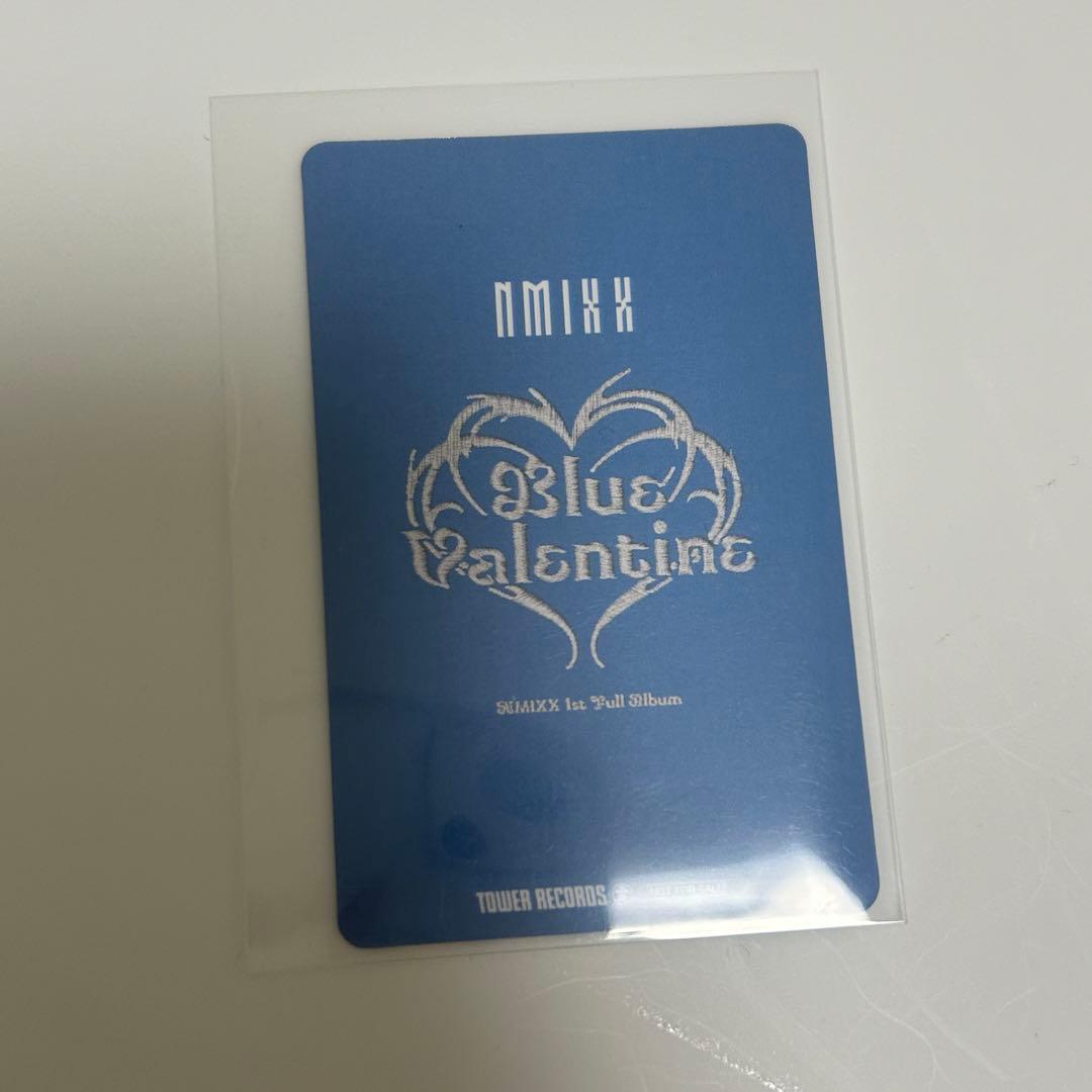 nmixx blue valentine ソリュン へウォン タワレコ トレカ
