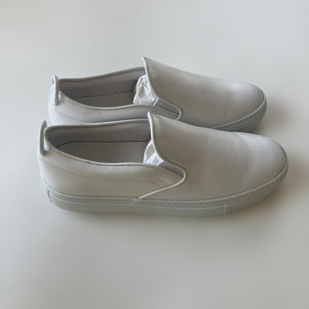 未使用　Amb 2000 DAYTONA / SLIP-ON レザースリッポン