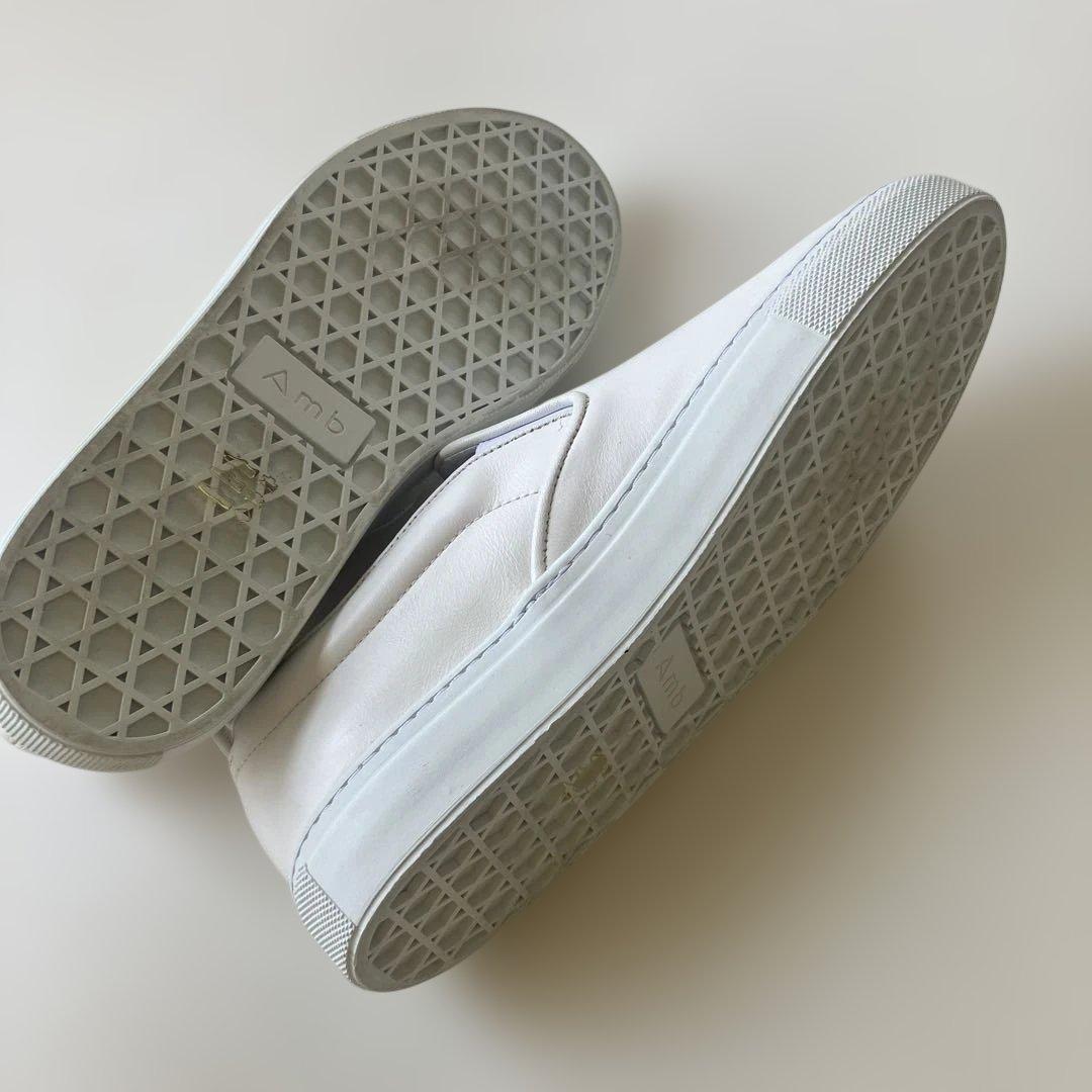 未使用　Amb 2000 DAYTONA / SLIP-ON レザースリッポン