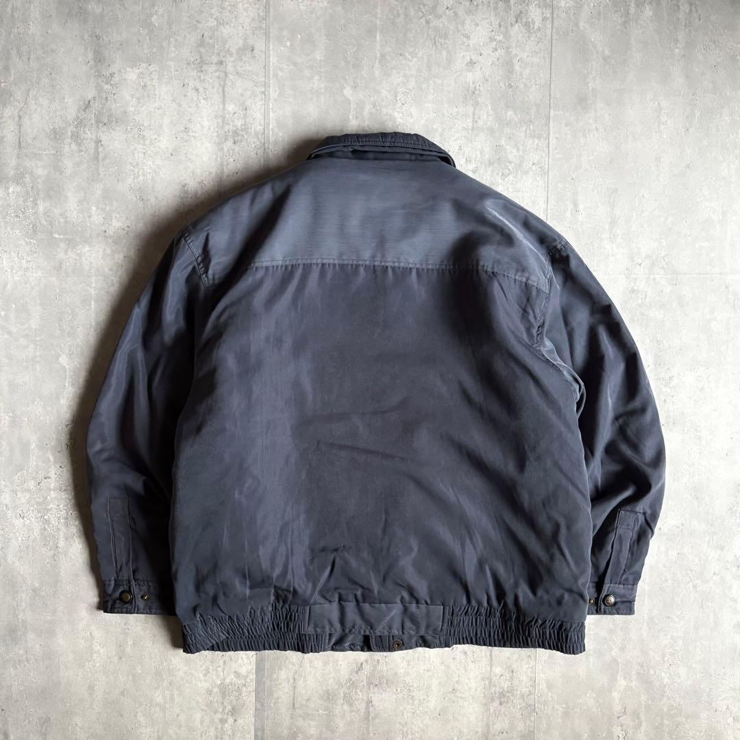 【90s vintage】スイングトップ　ブルゾン　ライナー付き　裏地ボア　短丈