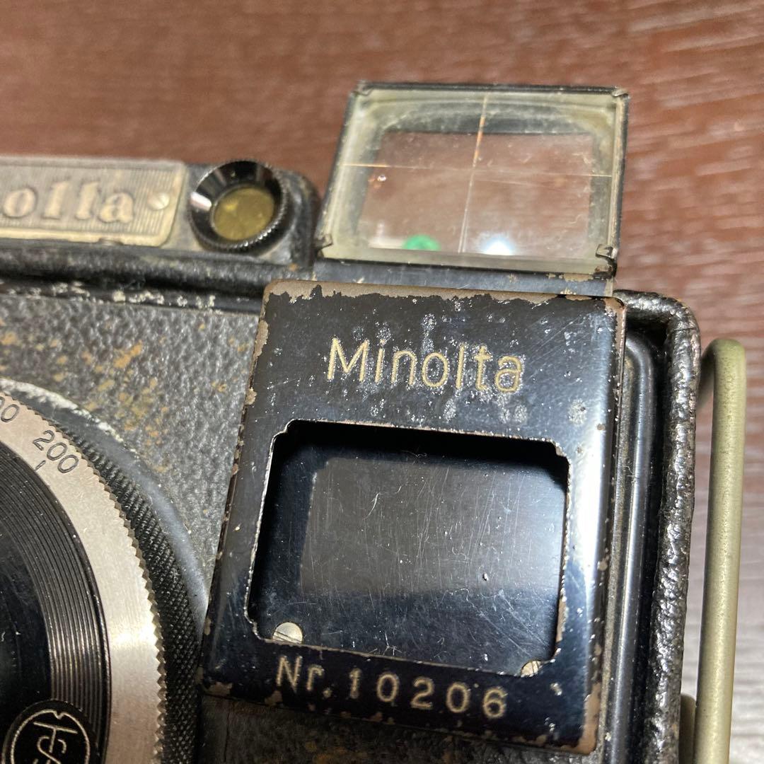 ミノルタ　クラシックカメラ　蛇腹　乾板