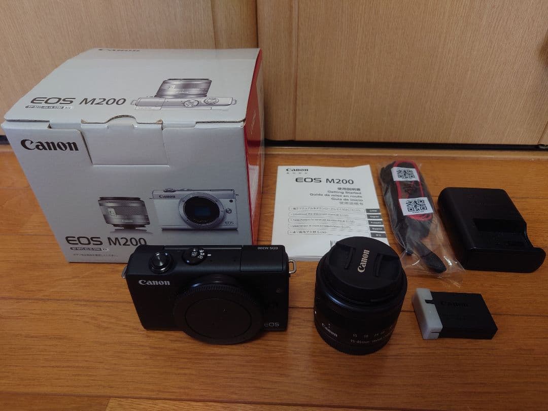 CANON EOS M200 EF-M15-45 IS STM レンズキット