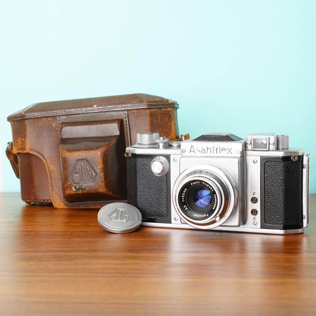 完動品◎ペンタックス Asahiflex 50mm f3.5 フィルムカメラ52