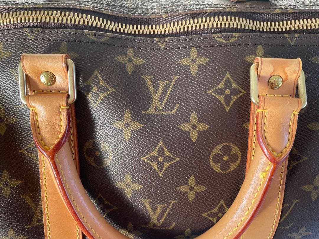 Louis Vuitton ボストンバッグ ブラウン　キーポール