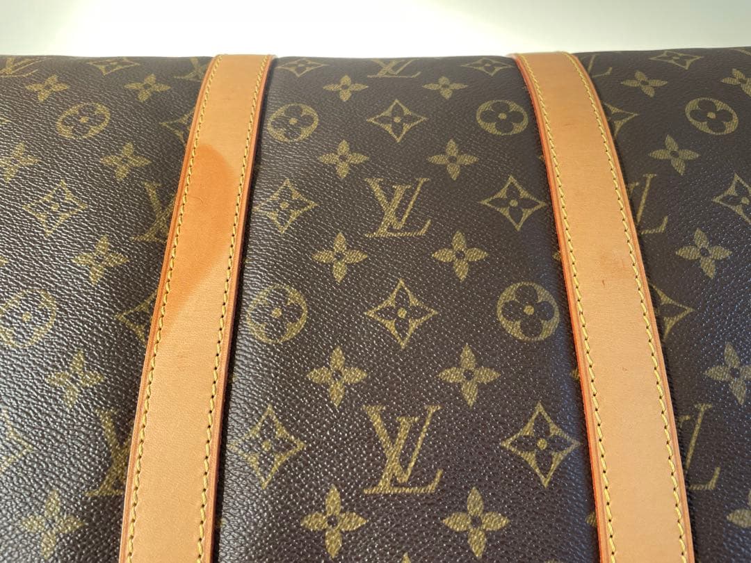 Louis Vuitton ボストンバッグ ブラウン　キーポール